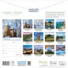 Carousel Worldwide Wales 2027 Square Wall Calendar, 12-Month Calendar, Scenic