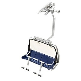 Jaegerndorfer JaegerndorferJC87250 4 Seater Armchair, 1:32 Scale, Blue/Grey, Multi-Color