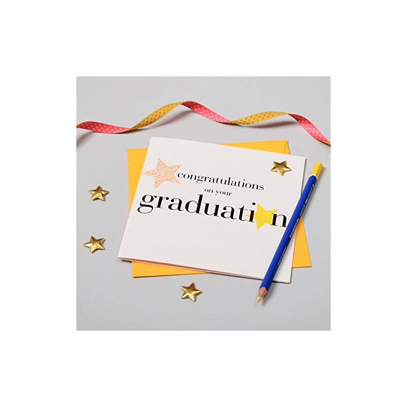 Claire Giles Hearts and Stars Congratulations on Your Graduation Card