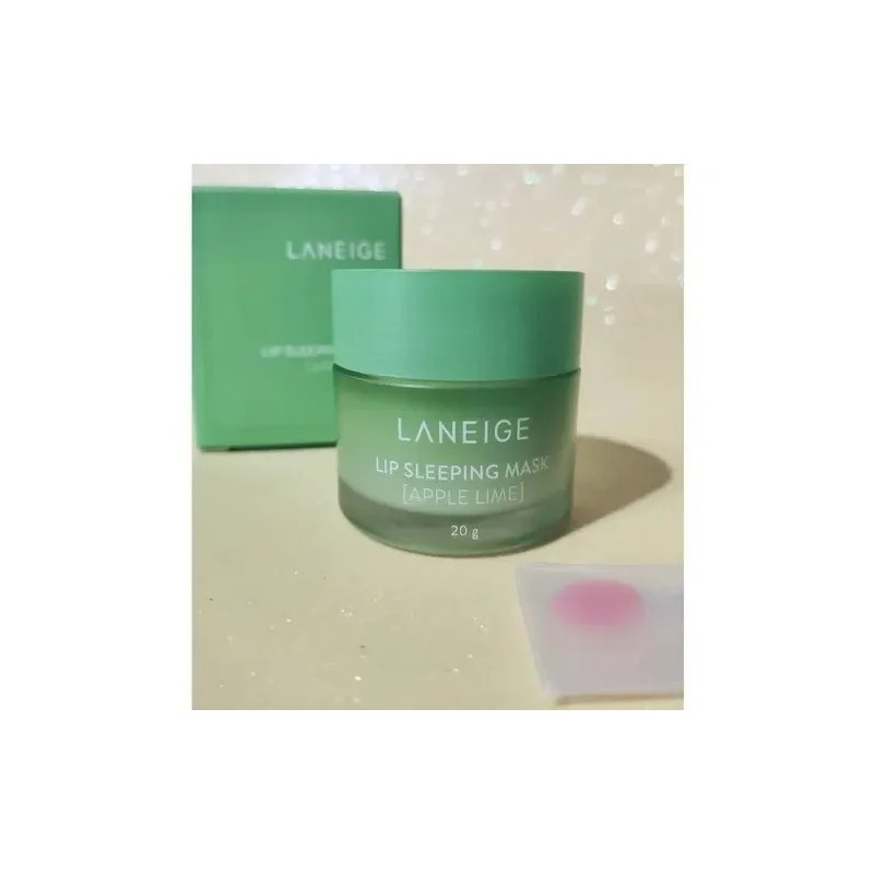 Mascarilla Para Dormir Para Labios Apple Lime 20g Laneige