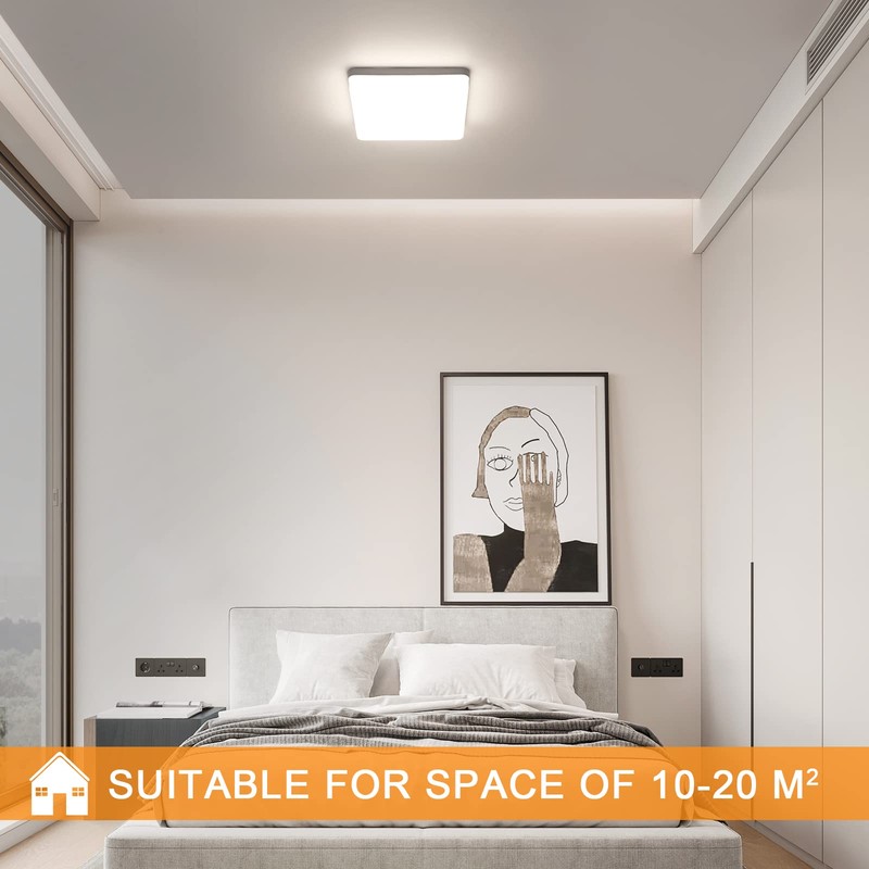 Comely LED Ceiling Light Flat 36 W, 4000 K Neutral