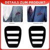 Set of 2 Pocket Square Holders - Tie Towel Organiser