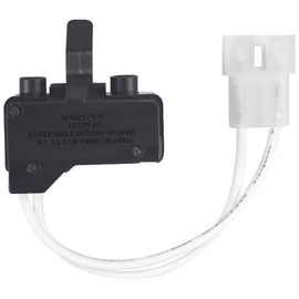 PMIIO W10237959 Dryer Door Switch Replacement Part Compatible with Whirl-pool Am-ana Ken-more May-tag Ro-per Dryers Replaces for WPW10237959 AP6017525 3406109 PS11750824