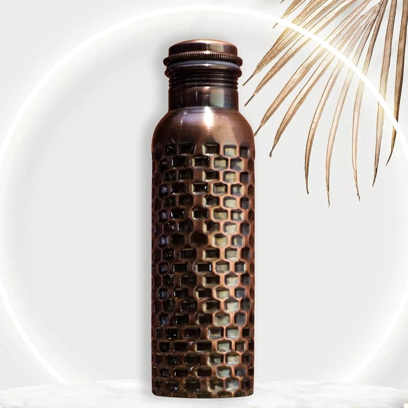 Copper Water Bottle Ayurveda Pure Copper Water Bottle for Drinking