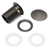 FerdY Pop-up Drain for Freestanding Bathtub, Space Gray, cUPC Certification,