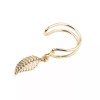 Unbranded Simple, Cute Gold Leaf Cuff Earring, Great for Cosplay,