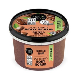 Natura Siberica Organic Shop Softening Body Scrub Coffee & Sugar, 250ml