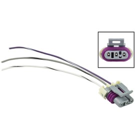 ICT Billet LS Gen 4 Grey 3-Wire CKP Crankshaft Position Sensor Connector Plug Pigtail WPCKP40