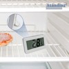 Fridge Thermometer Digital Refrigerator Thermometer, Suplong 2 Sets Digital Waterproof