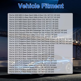 INGKAN 16790-5J6-A01 High Pressure Fuel Pump Fits for Acura MDX RLX TLX 15-20, Honda Odyssey 18-19/ Pilot 16-17/ Ridgeline 17-19 3.5L V6 SOHC OE 16790-5J6-305 16790-R9P-A01 16790-R9S-A01 295100-0560