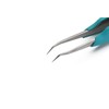 Weller Erem E5CSA Precision Tweezers, Curved 30°, relieved Fine Pointed
