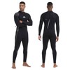 XUKER Wetsuit for Men 2mm, Neoprene Wet Suits Back Zip