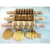 Holiday Rolling Pin Set of 3 Children's Rolling Pins for
