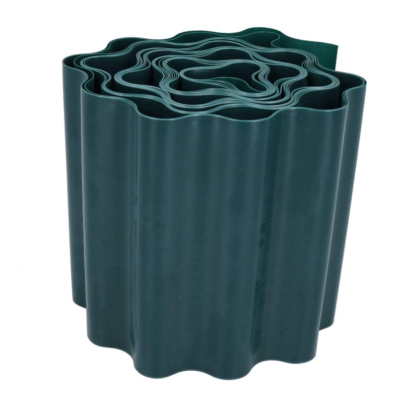 Garden Grass Lawn Border Edging Flexible Plastic Roll Path 9m