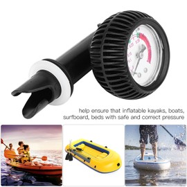 Estink Air Pump Pressure for Inflatable Boats, Kayaks, Surfboards, Inflatable Boats Pressure Test Long Hose Adaptor Up to 0.6bar 8.55psi