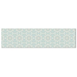 Highland Home Elegance Deco-Floormat, Decorative Mat, Designer Rug, Waterproof, Low Profile, Eco-Friendly Non Slip, Made in The USA (8' x 2')