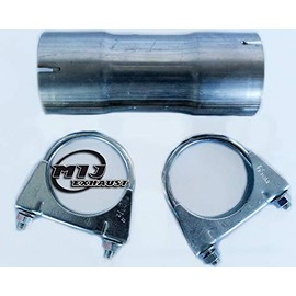 2" 51mm Joiner Exhaust Clamp On Connector Stainless Steel Adapter