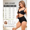 LEVAO Women Tummy Control Underwear High Waisted Seamless Panties No