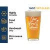 New Home Pint Glass 16oz -Our First Home 2025 -