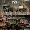 Authticar RC Crawler, 1:14 Scale Military Willys Jeep, Yellow