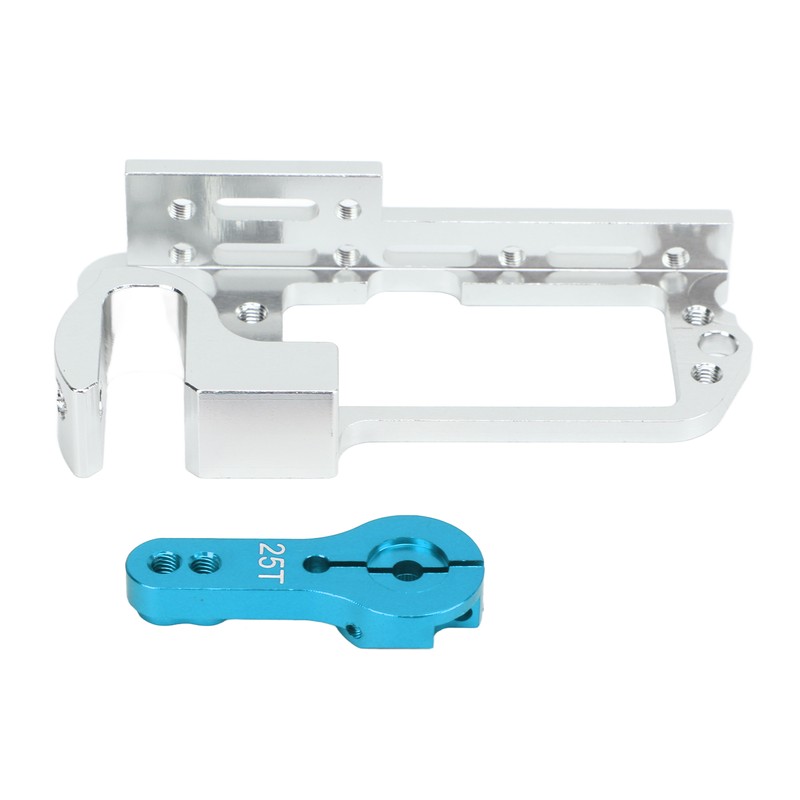 RC Servo Mount Bracket with 25T Arm Aluminum Alloy Anti