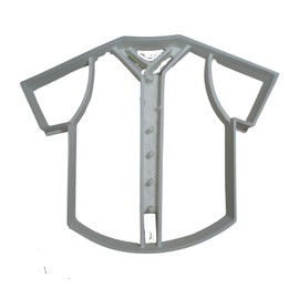 BASEBALL JERSEY WITH DETAILS TEAM OUTFIT UNIFORM ATHLETIC WEAR COOKIE CUTTER MADE IN USA PR2541