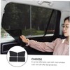ULTECHNOVO 8pcs Car Window Sun Shade Protector Magnetic Mesh Windshield