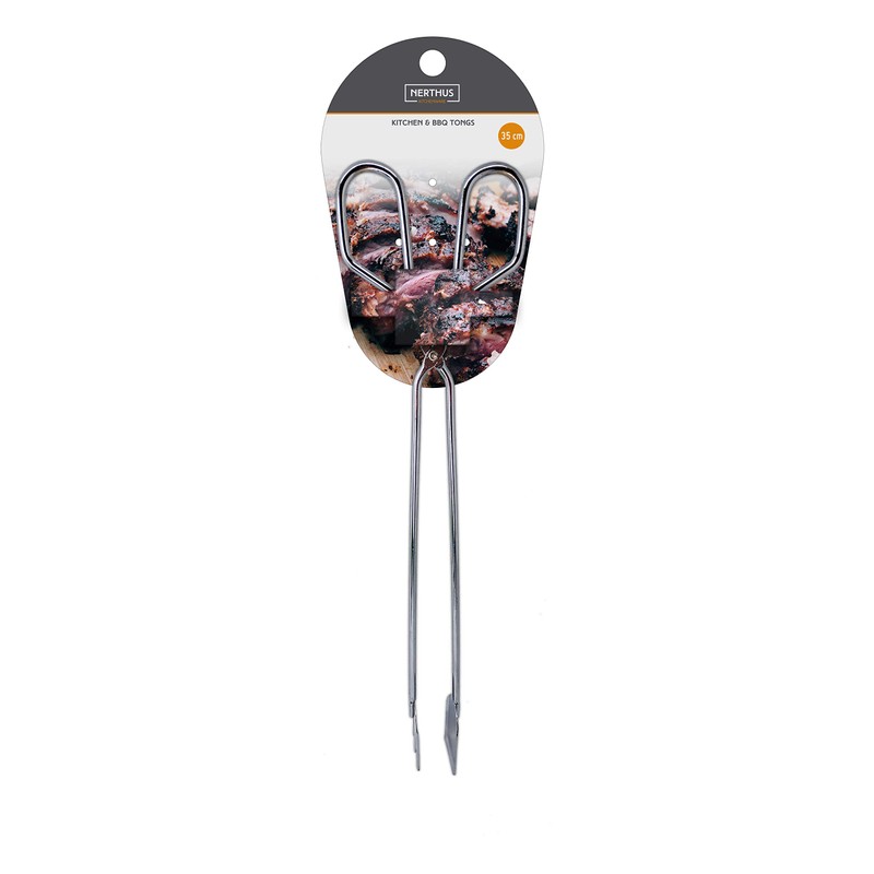Nerthus FIH 440 pinza cucina acciaio inox 35 cm