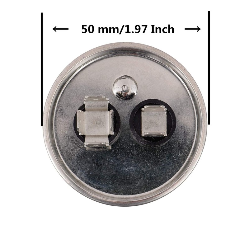 BOJACK 35uf 370 450V AC CBB65 Round Motor and Fan