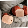 DOITOOL 1 Roll Multi Use Weaving Yarn Soft Flexible Crochet
