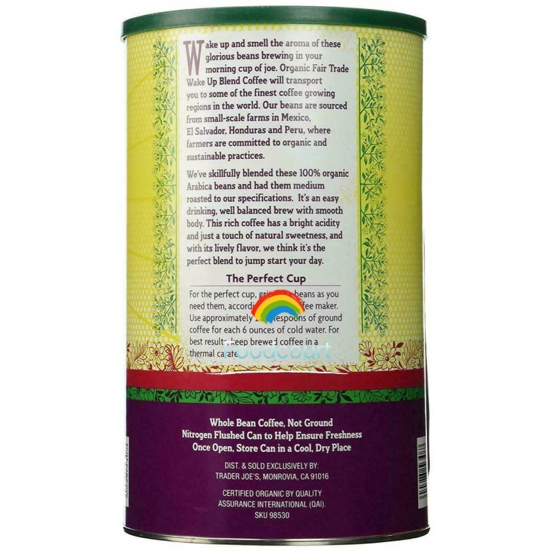 Trader Joe's 2 Packs Trader Joe's Organic Fair Trade Wake