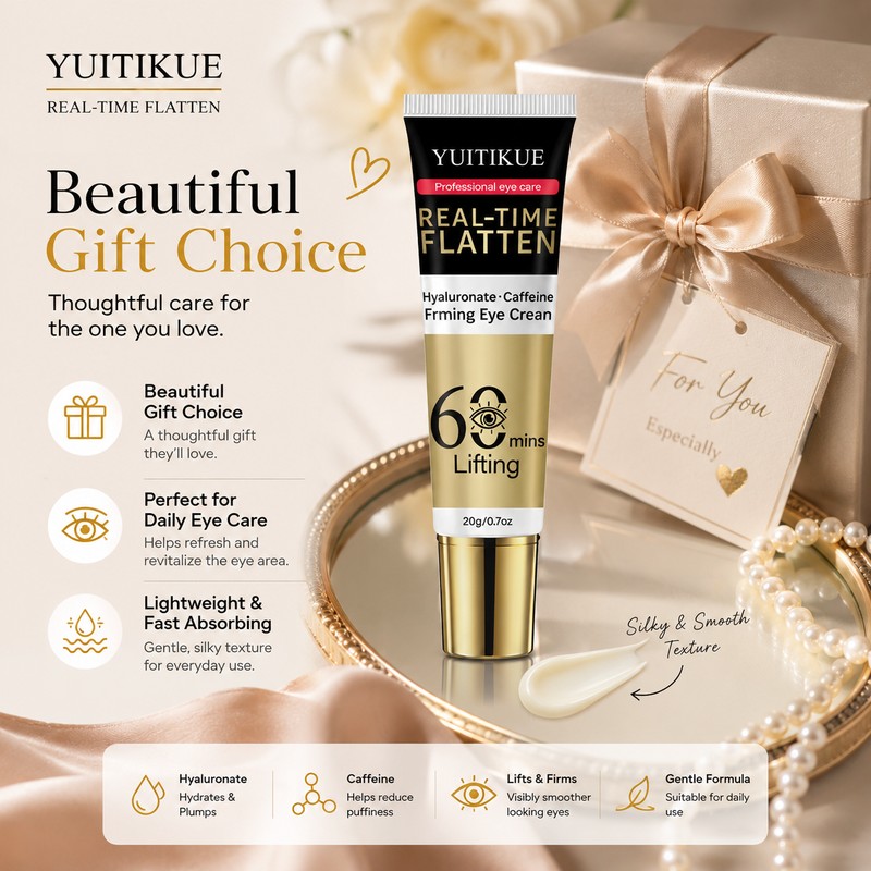 60-Minute Eye Lift Cream for Daily Care – Hyaluronate &
