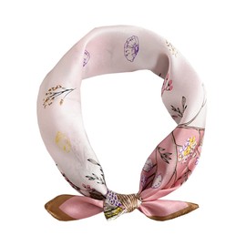 Bllatta Women's Silk Scarf, 100% Silk Scarf, Neckerchief, Silk Scarf, Bandana, Handkerchief, Neck Wrist Packaging, E#
