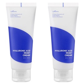 Isntree Hyaluronic Acid Moist Cream, 100ml, 2 pieces / 이즈앤트리 히아루론산 모이스트 크림, 100ml, 2개