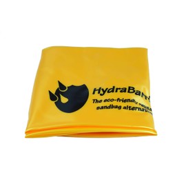 The Original HydraBarrier Standard Flood Barrier – 24 ft Long x 4 in High – Light, Reusable Sandbag Alternative – Flood Control & Diversion Tube for Home, Garage, Door & Property Protection