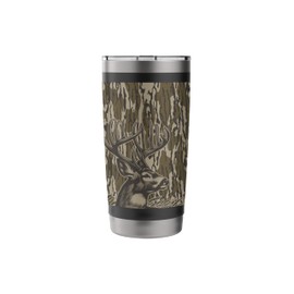 Whitetail Deer Bottomland Camo Deer Hunting Camo Stainless Steel Insulated Tumbler