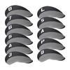 BIG TEETH Golf 11Pcs Iron Head Covers Neoprene Golf Club