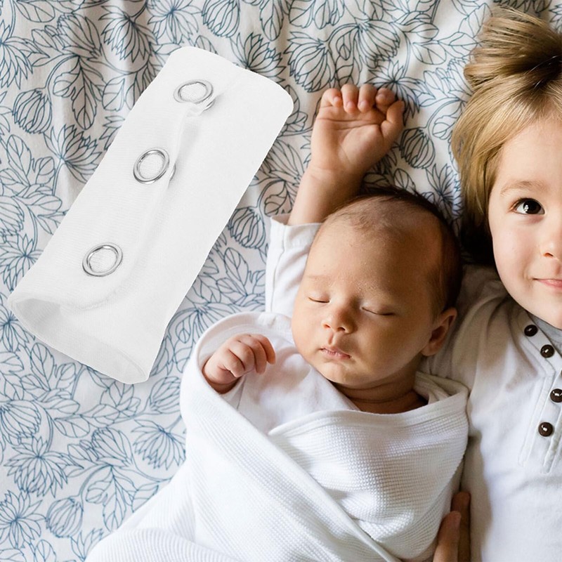 SAFIGLE 4pcs Extender Snaps Baby Bodysuit Extenders Double Layer Baby