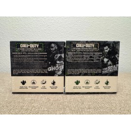 DR. Squatch Dr Squatch Soap 2 Pack Ghost Grit And Sarge Soap- Call of Duty Limited Edition