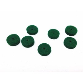 Honbay 90pcs Green Hitch Pin Felt Balance Rail Punchings Piano Regulating Repair Accessory