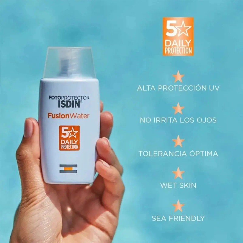 Isdin Fotoprotector Spf50+ Fusion Water Toque Seco X 50 Ml