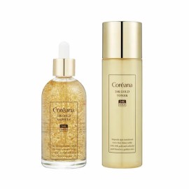 코리아나 [TV Product][Mobile] Koreana 24K Gold Toner + Ampoule Set / [TV상품][모바일] 코리아나 24K 골드 토너 + 앰플 세트
