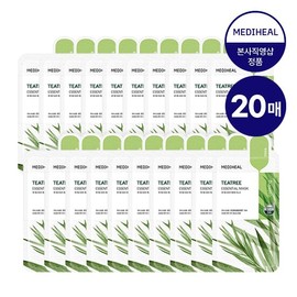 Mediheal Tea Tree Essential Mask 20 Sheets / 메디힐 티트리 에센셜 마스크 20매