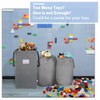 MCleanPin 210L Laundry Hamper Collapsible with 2 Washable Laundry Bags,