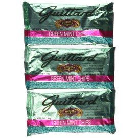 Guittard Green Mint Chips, 12-ounce (Pack of 3)3