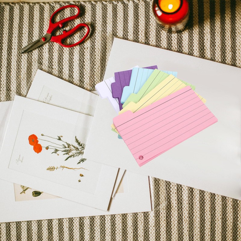 Operitacx 6Pcs Sticky Index Tab Notepad Sticky Notes Note pad