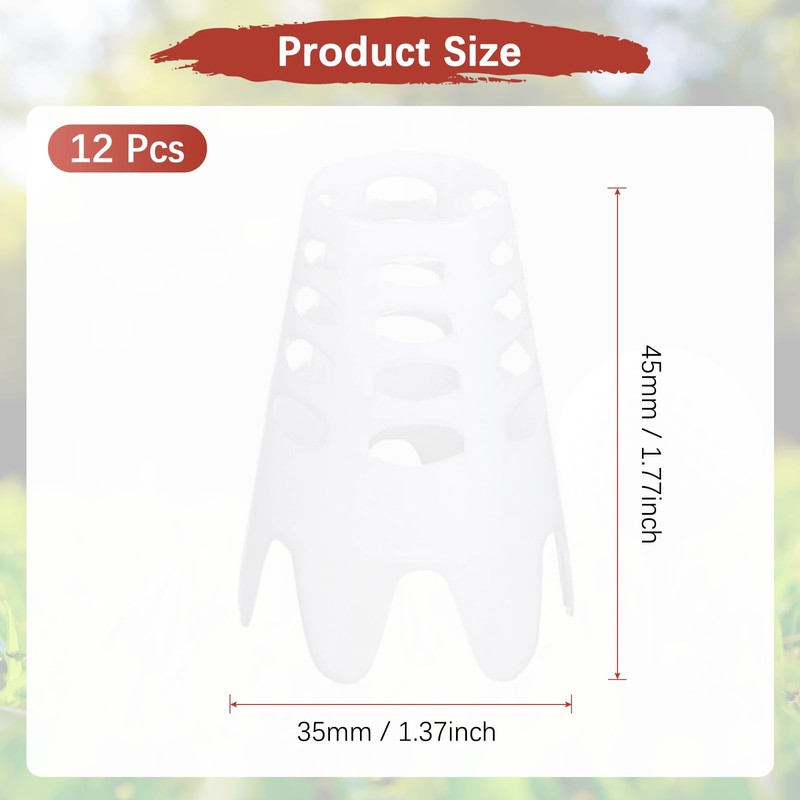 TIXIPEM Golf Simulator Tees [12PCS] - Plastic Golf Tees Use