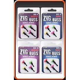 ESP Zig Bugs Damsel Nymph size 8 barbed