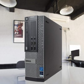 Dell Optiplex 7010 Desktop Computer - Intel Core i7 3.8GHz, 16GB DDR3, New 2TB Hard Drive, Windows 10 Pro 64-Bit, WiFi, USB 3.0, DVDRW, 2X Display Port (Renewed)