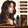 Chestnut Brown Hair Dye Shampoo Champú Tinte Para Cabello 3